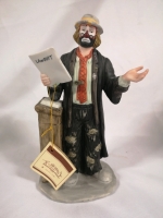 Emmett Kelly Clown Figurine 8.5" tall