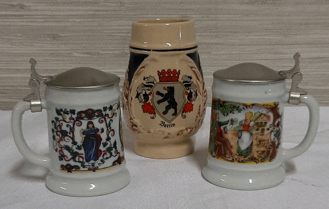 3 Small Steins