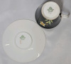 Aynsley ' Daffodils ' Cup & Saucer , Both Ring True . Small Chip on Bottom of Saucer - 4