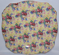 Royal Winton Grimwades Welbeck Chintz Dinner Plate. 10 3/4" Made in England