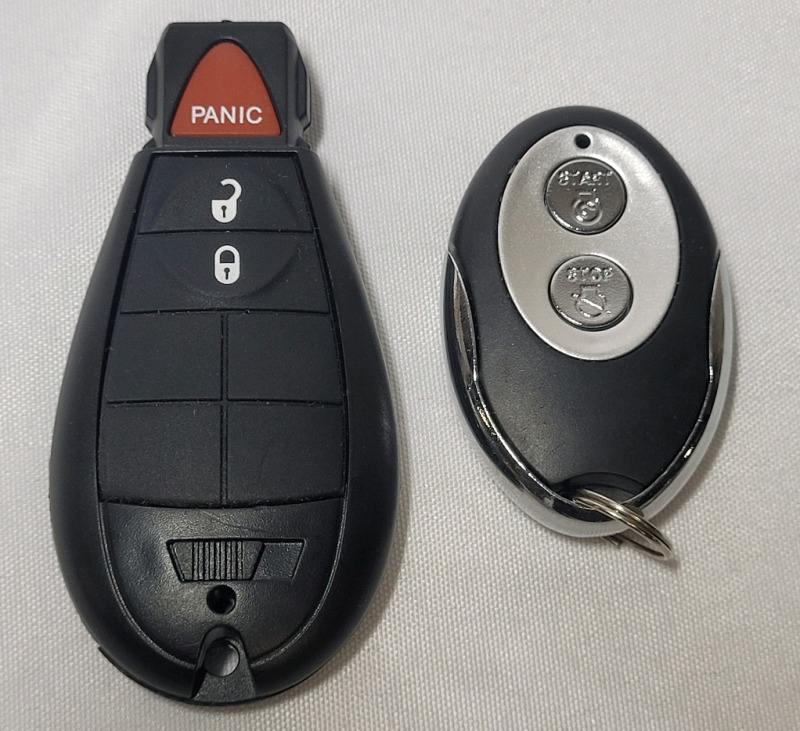 Two (2) Vehicle Key Flobs , Vehicles Unknown - New