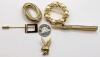 Gorgeous Gold Tone Jewelry: Playboy Bunny Brooch, Tie Pin, Bracelet + - 7