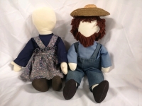 Pair of Amish Dolls