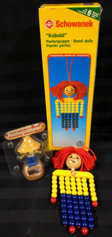 Schowanek Bead Doll and Solar Dancing Scarecrow