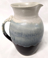 Signed Hand-turned Pottery Jug / Pitcher