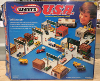 Hotwheels U.S.A. Deluxe Set in Original Box . Big Set , Cannot Confirm if Complete
