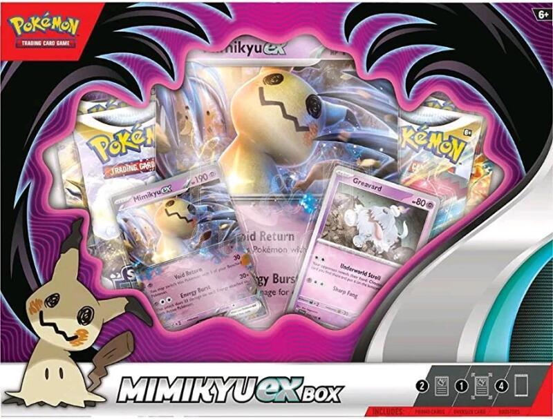 New Pokemon Mimikyu Ex Box