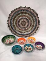 Colourful Pottery Dishes