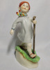 Royal Worcester ' Days of the Week : Thursdays Child Has Far To Go ' Figurine , 6 1/4" Tall