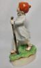 Royal Worcester ' Days of the Week : Thursdays Child Has Far To Go ' Figurine , 6 1/4" Tall - 2