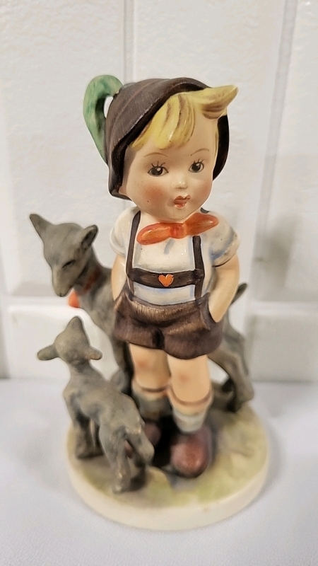 Vintage Hummel Figurine - Little Goat Herder