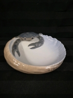 Royal Copenhagen Erik Nielson Designed Bowl with Crab