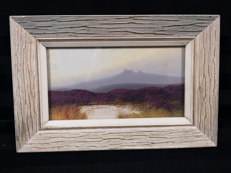 Scottish Highlands Framed Oil on Board