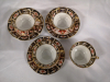 Royal Crown Derby Teacups & Saucers - Imari pattern - 2