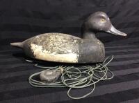 Vintage Wooden Duck Decoy