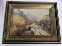 Antique Signed Scottish Watercolour