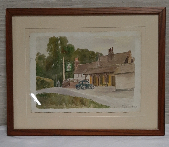 Vintage English Watercolour