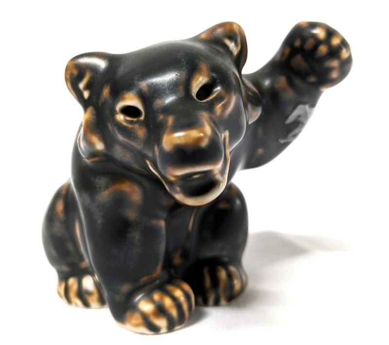 Mid-Century Modern Royal Copenhagen Stoneware Bear Vintage 1957