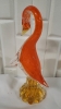 Blown Glass Bird Figurine - 9" Tall - 4