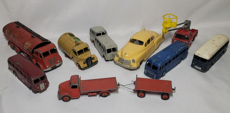 Vintage Dinky & Corgi Metal Cars , Trucks & Buses - Various Sizes