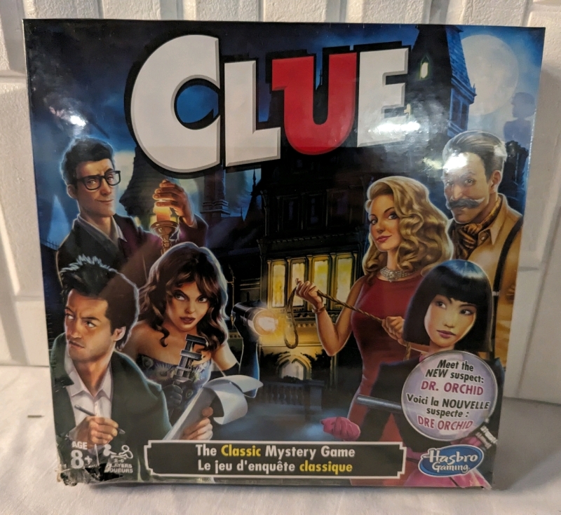 New Clue Board Game