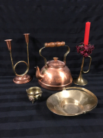 Copper & Brass Collectible Decor