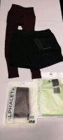 4 New ALPHALETE Size XXS & Medium Women's Shorts and Leggings