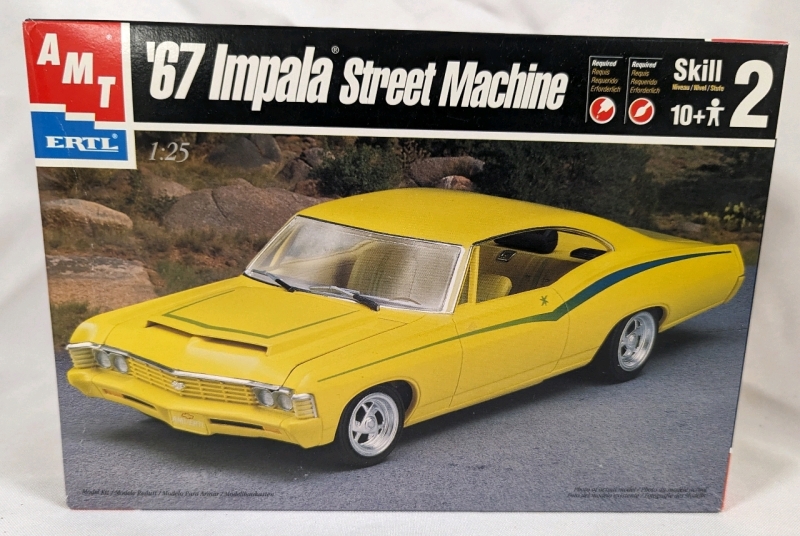 AMT ERTL 1967 Impala Street Machine Model Kit.