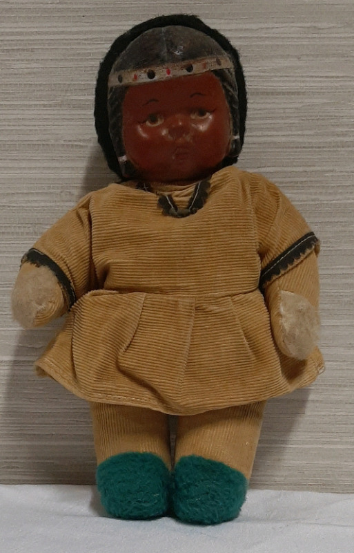 Vintage First Nation's Soft Doll