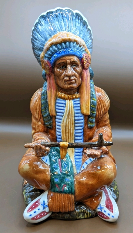 Royal Doulton England HN 2892 " The Chief " / Designer William K Harper / Issued 1979 - 1988