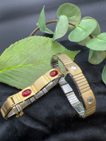 Two Vintage Aimant&eacute; Japan Flex Bracelets