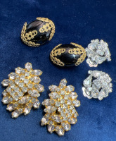 Modern Antique Vintage Earrings Continental