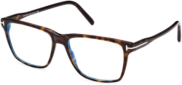 New TOM FORD Blue Block FT5817 BV 055 Glasses Frames Made in Italy