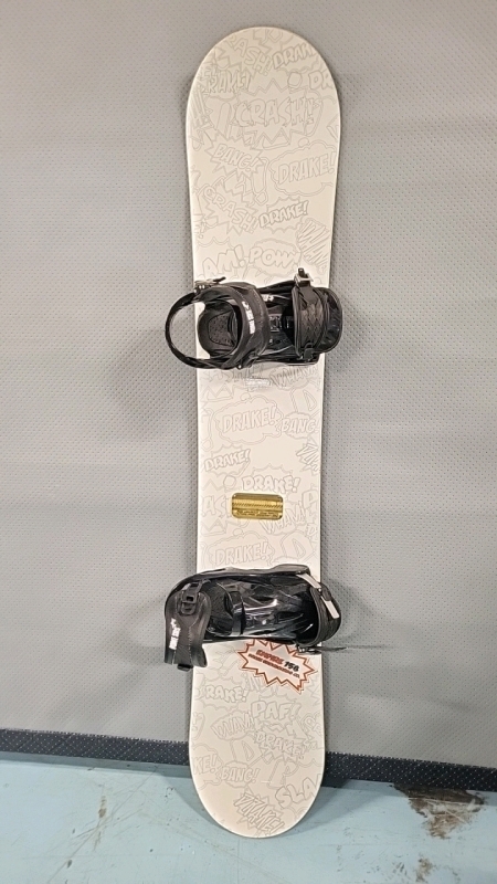 Drake Empire 158 Snowboard with Rome SDS Bindings - 158cm