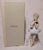 MORENA Fine Porcelain Ballerina Figure w/Original Box , 6" tall