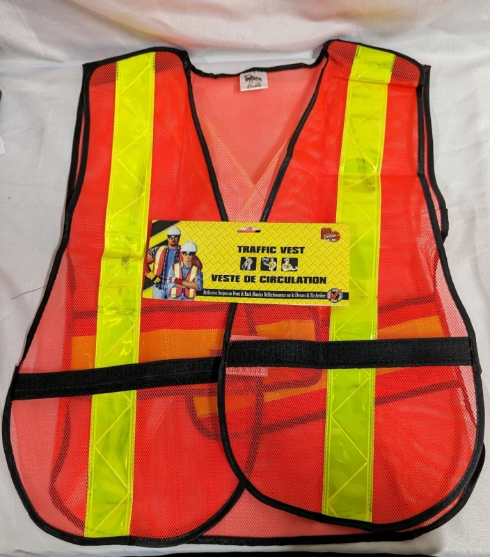 Workhorse 5 Point Tear Away Traffic Vest