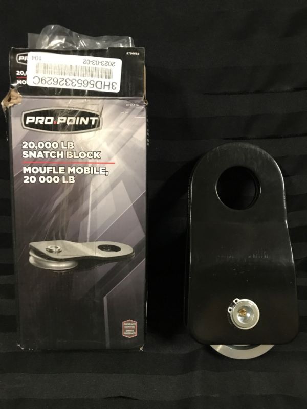 New 20,000 LB Snatch Lock PPO POINT