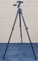 Manfrotto 055CB 141RC Camera / Video Camera Tripod . Measures 30" to 60" tall