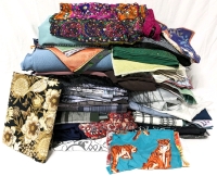 Assorted Fabrics , Textiles , Shawls & More