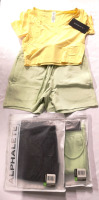 4 New ALPHALETE Sz Medium Women's Shorts and T-shirt