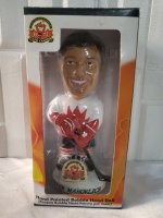 New Hand Painted Bobble Hockey Player 8" tall Limited edition team Canada Hockey Player Peter Mahovlich