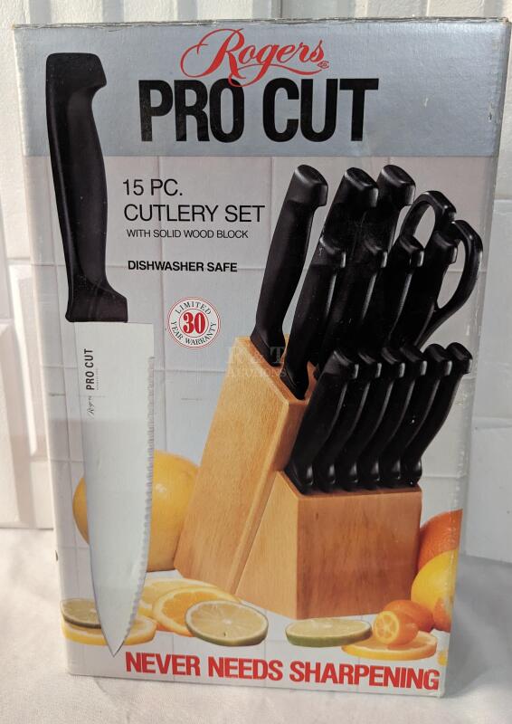 Rodgers Pro Cut 15 Piece Cutlery Set