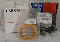A Variety of Cords, Cables and Other Items
