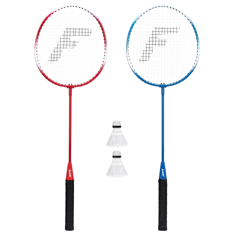 2 New Franklin Badminton Rackets & A Birdie - 1 As Is