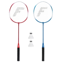 2 New Franklin Badminton Rackets & A Birdie - 1 As Is