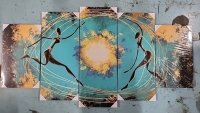 New 5 Panel Wall Art