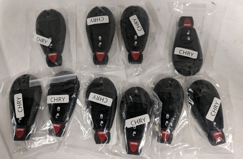 10 New Key Fobs - Chrysler, Dodge, Jeep, VW