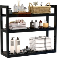 New Ruichang Bathroom Bamboo Shelf Organizer