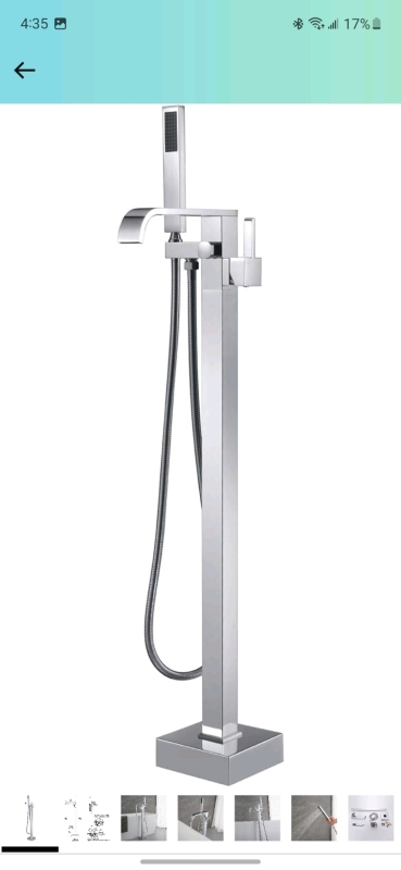 Sanitary Wares Floor Standing Faucet