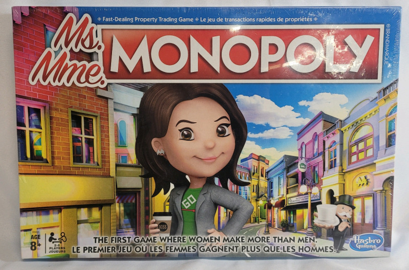 New MS. MONOPOLY Board Game
